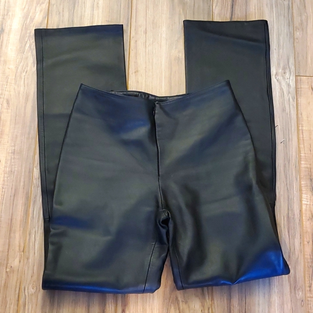 XOXO black leather pants